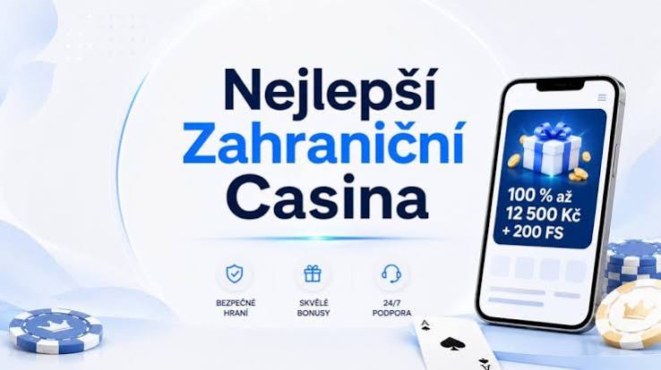 Vše, co potřebujete vědět o zahraničních online casinech pro české hráče